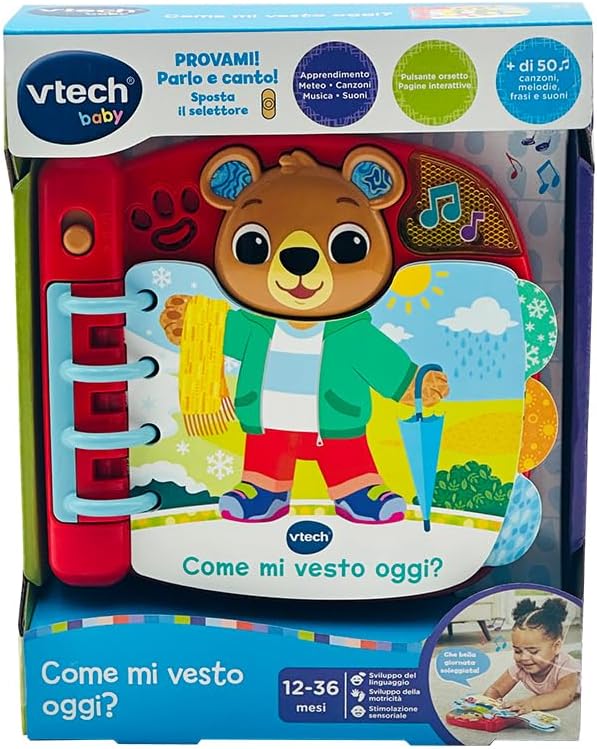 VTech Come Mi Vesto Oggi? Libro Interattivo - 558307