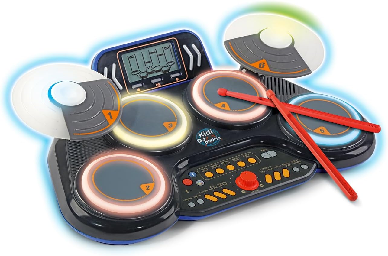 VTech Kidi DJ Drums, Batteria Elettronica - 572607