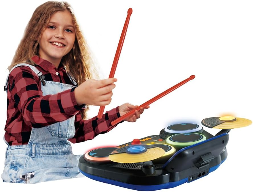 VTech Kidi DJ Drums, Batteria Elettronica - 572607