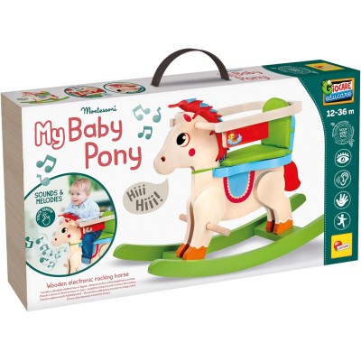 Montessori Wood My Baby Pony - LiscianiGiochi 107322