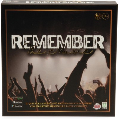 REMEMBER THE MUSIC - Gioco Da Tavolo - Grandi Giochi REM00000