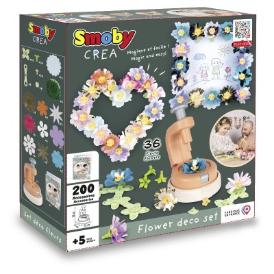 Deco Flower Set - Smoby 7600350410