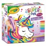 Crayola 250505 - Super Pen Unicorno Neon