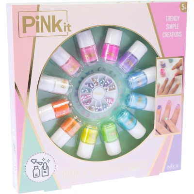 Pink It Rainbow Nails - Nice Group 40060