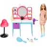 Mattel Barbie Salone di Bellezza Playset HKV00