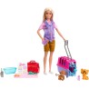 Mattel Barbie Trasportino Animali HRG50