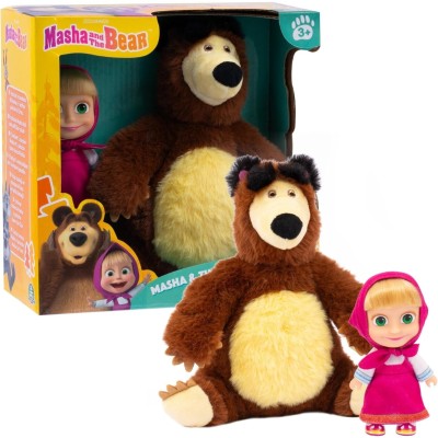 Bambola Masha Con Orso - Giochi Preziosi MHA21000