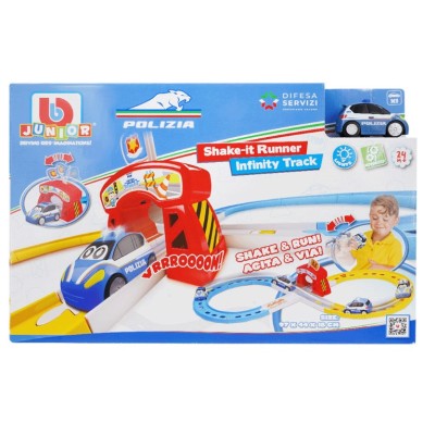 BURAGO JUNIOR Pista Auto Polizia - 88618P
