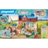 PLAYMOBIL Horses of Waterfall Stalla con Veterinario - 71352 