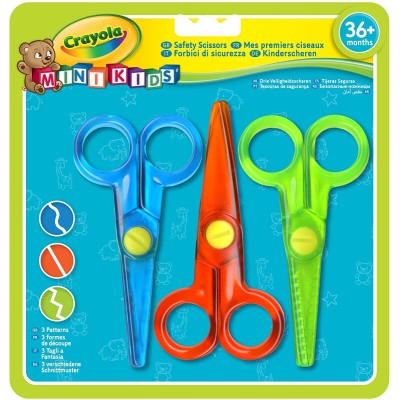 Forbici Sicurezza Mini Kids pz 3 - Crayola 818119