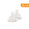 JBimbi Tettarelle in silicone per biberon 2pz - Livello 2 Flusso Medio