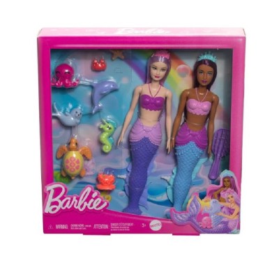 Barbie Mermaid 2 Bambole HRG71