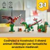 LEGO Creator 3 in 1 Drago Medievale - 31161