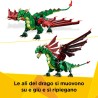LEGO Creator 3 in 1 Drago Medievale - 31161