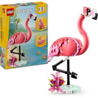 LEGO Creator 3 in 1 Fenicottero Rosa - 31170