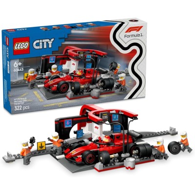 LEGO City Pit Stop Ferrari F1 - 60443