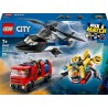 LEGO City 3in1 Elicottero, Autopompa e Sottomarino - 60462
