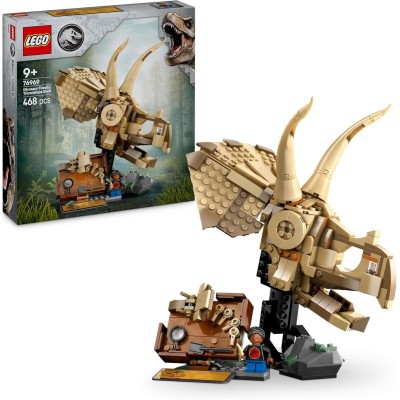 LEGO Jurassic World Fossili di Dinosauro: Teschio di Triceratopo - 76969