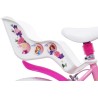Flowers - Bici Bambina, Rosa, Fuxia, misura 16" - Denver 17132