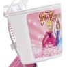 Flowers - Bici Bambina, Rosa, Fuxia, misura 16" - Denver 17132