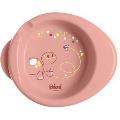 Chicco Piatto Pappacalda Rosa +6 Mesi 16000150
