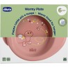 Chicco Piatto Pappacalda Rosa +6 Mesi 16000150