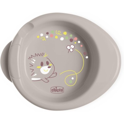 Chicco Piatto Pappacalda grigio +6 Mesi 16000350