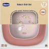 Chicco Ciotola + Piatto Piano Rosa 16002150