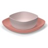 Chicco Ciotola + Piatto Piano Rosa 16002150