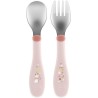 Chicco Posatine Inox +18 Mesi Rosa 16102150