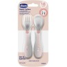 Chicco Posatine Inox +18 Mesi Rosa 16102150