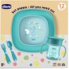 Chicco Set Pappa +12 Mesi Azzurro 16201250