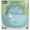 Chicco Ciotola con Coperchio Azzurro 16001250