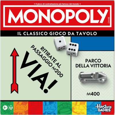 Hasbro Monopoly Classico New G0009103
