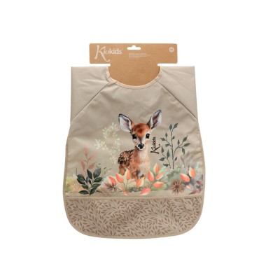 Kiokids Bavaglino c/maniche Cerbiatto Beige