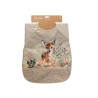 Kiokids Bavaglino c/maniche Cerbiatto Beige