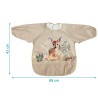 Kiokids Bavaglino c/maniche Cerbiatto Beige