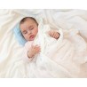 Kiokids Mussola in Bambù 2pz - Azzurro/Bianco