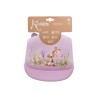 Kiokids Bavaglino in silicone Coniglio Lavanda