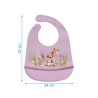 Kiokids Bavaglino in silicone Coniglio Lavanda