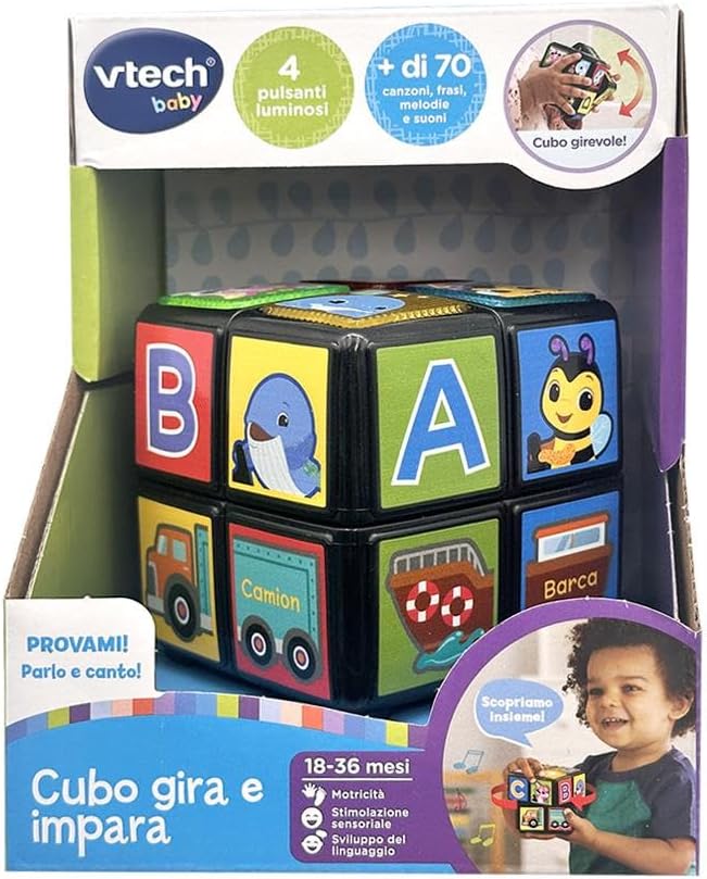 Vtech Cubo Gira e Impara 558407