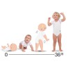 Jbimbi Body 0-36 Mesi Estivo Bianco