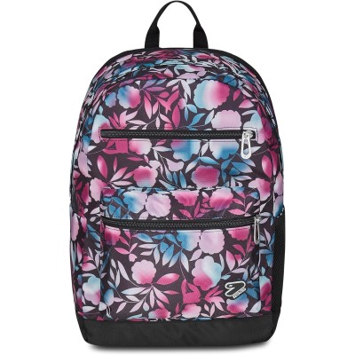 Seven Zaino Scuola Reversible con Cuffie Wireless, Floreale - 102502300
