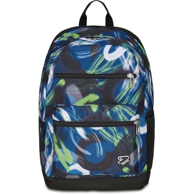 Seven Zaino Scuola Reversible con Cuffie Wireless, Blu - 102504550