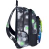 Seven Zaino Scuola Dual Detach, Nero Verde, Doppio Scomparto da 32 L - 102523