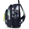 Seven Zaino Scuola Dual Detach, Nero Verde, Doppio Scomparto da 32 L - 102523