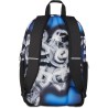 Seven Zaino Scuola Dual, Grigio Azzuro, Doppio Scomparto Da 31 L - 102547