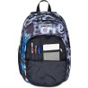 Seven Zaino Scuola Dual, Grigio Azzuro, Doppio Scomparto Da 31 L - 102547