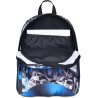 Seven Zaino Scuola Dual, Grigio Azzuro, Doppio Scomparto Da 31 L - 102547