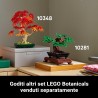 LEGO Botanicals Bonsai Di Acero Rosso - 10348